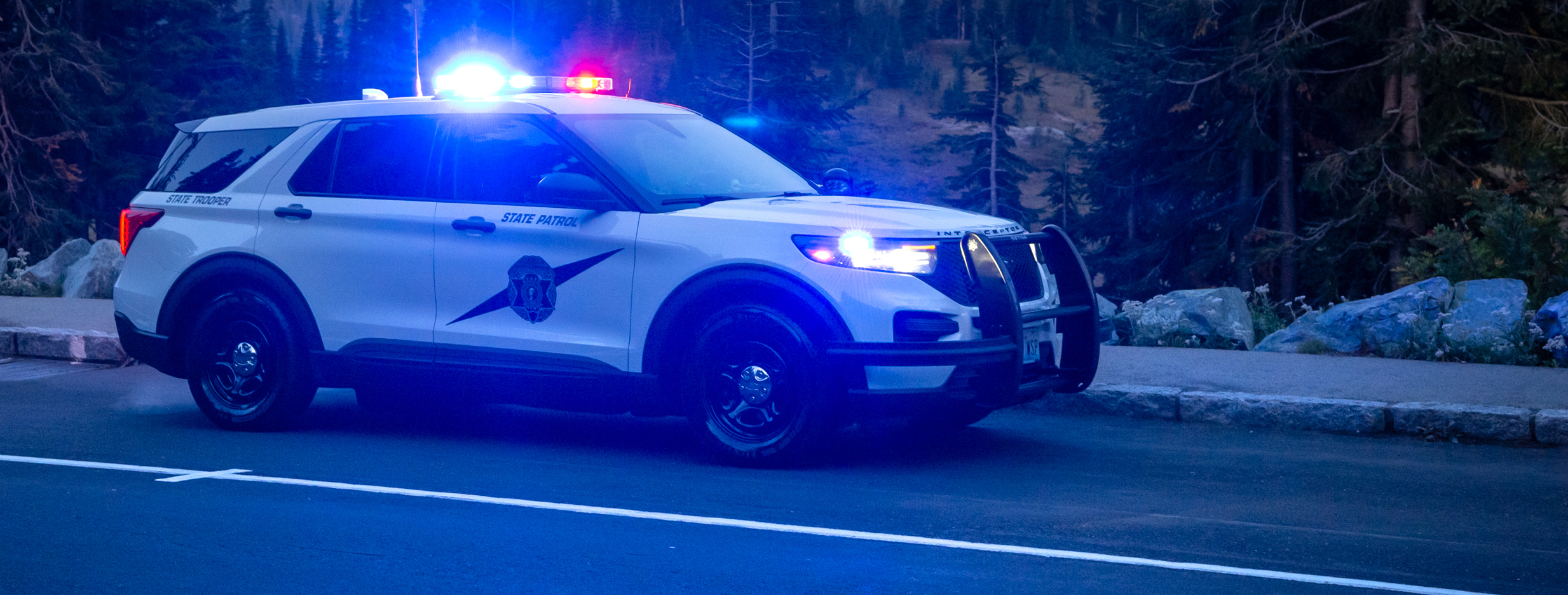 I-5 Milepost 254. 11pm. A State Trooper With A Flashlight In My Window. A Question. An Answer I Was Ready For.