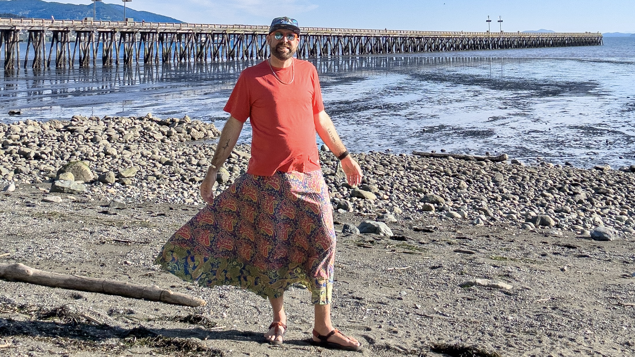 Even A Blind Man Can Tell He’s Walking In The Sun